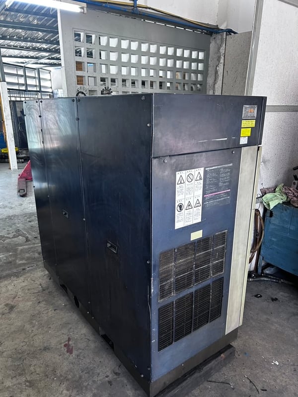 ขายปั๊มลมสกรู50แรงม้า มีแอร์ดรายเออร์ในตัว