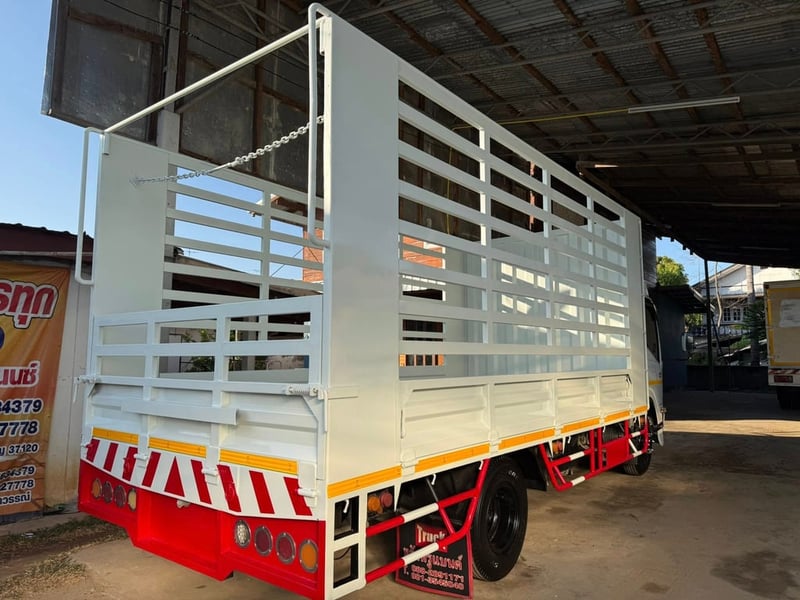 ISUZU NPR 150แรงม้า รถบรรทุก 6ล้อ กระบะคอกสูง ปี2021 เลขไมล์น้อย 100,000 กม. ISUZU NPR 150แรงม้า รถบรรทุก 6ล้อ กระบะคอกสูง ปี2021 เลขไมล์น้อย 100,000 กม.
