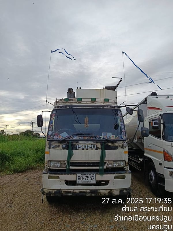 ISUZU FVM 200แรงม้า รถบรรทุก 10ล้อ บรรทุกอาหารสัตว์ ปี2023 ISUZU FVM 200แรงม้า รถบรรทุก 10ล้อ บรรทุกอาหารสัตว์ ปี2023