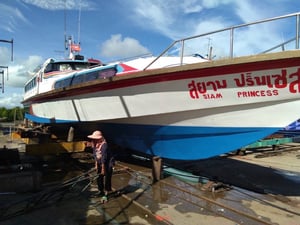 ขายเรือเฟอร์รี่ ไฟเบอร์กลาส 85 ฟุต