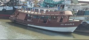 ขายเรือไม้  ใช้โดยสาร นำเที่ยว ตกปลา
