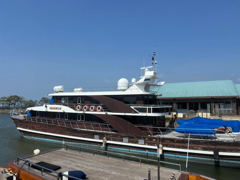 ขายเรือยอชท์ไม้ 7 ห้องนอน @ตราด