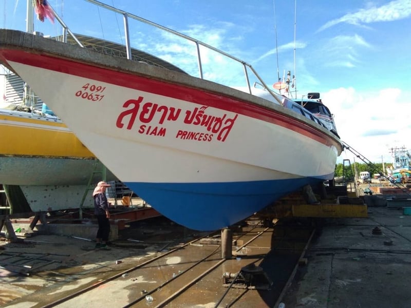 ขายเรือเฟอร์รี่ ไฟเบอร์กลาส 85 ฟุต