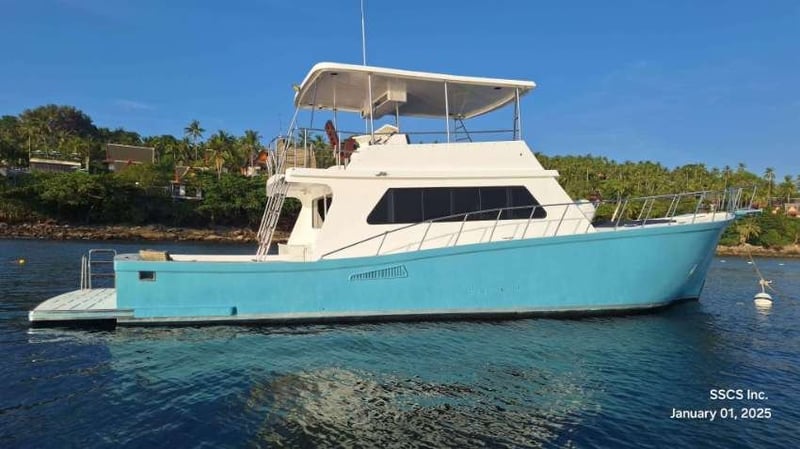 For Sale 4.3M THB : 58' Fibreglass Boat