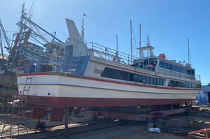 ขายเรือเฟอรี่ไม้ตะเคียนทอง 2 ชั้น ขายเรือเฟอรี่ไม้ตะเคียนทอง 2 ชั้น