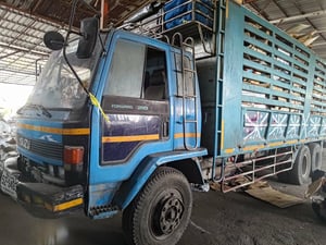 ISUZU FTR 175แรงม้า รถบรรทุก 6ล้อ กระบะคอกสูง ปี2019