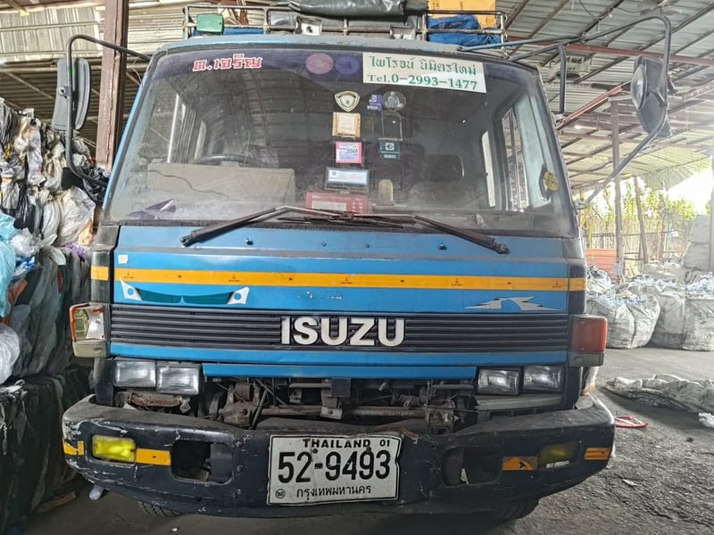 ISUZU FTR 175แรงม้า รถบรรทุก 6ล้อ กระบะคอกสูง ปี2019