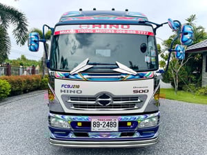 HINO MEGA FC9JJ 210 แรง เทอร์โบ ปี 2561 มือเดียวป้ายแดง