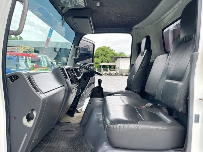 6 ล้อ ISUZU NQR 175  กระบะแผงสูง กระบะยาว 5.50 กว้าง 2.20 สูง 2.35  