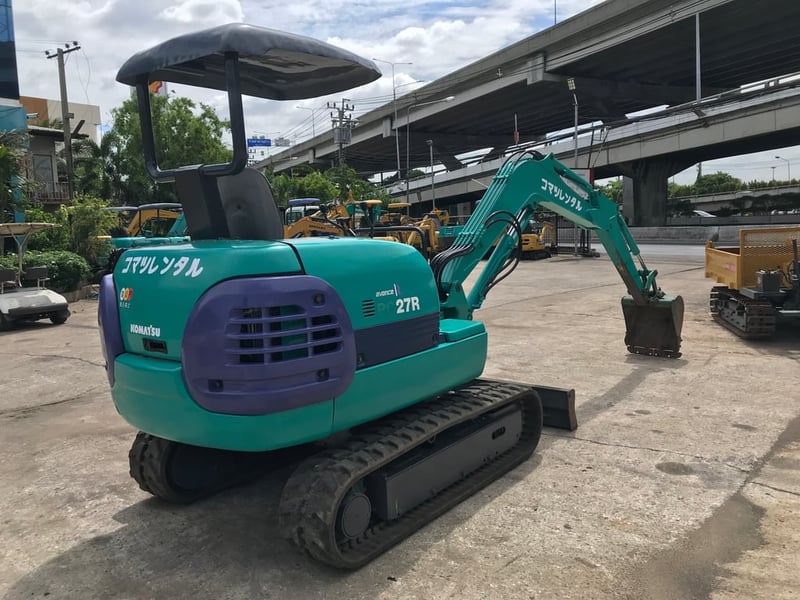 รถขุด KOMATSU PC27R-8 ใช้งานมาน้อย สอบถามที่คุณครีม 0658844400