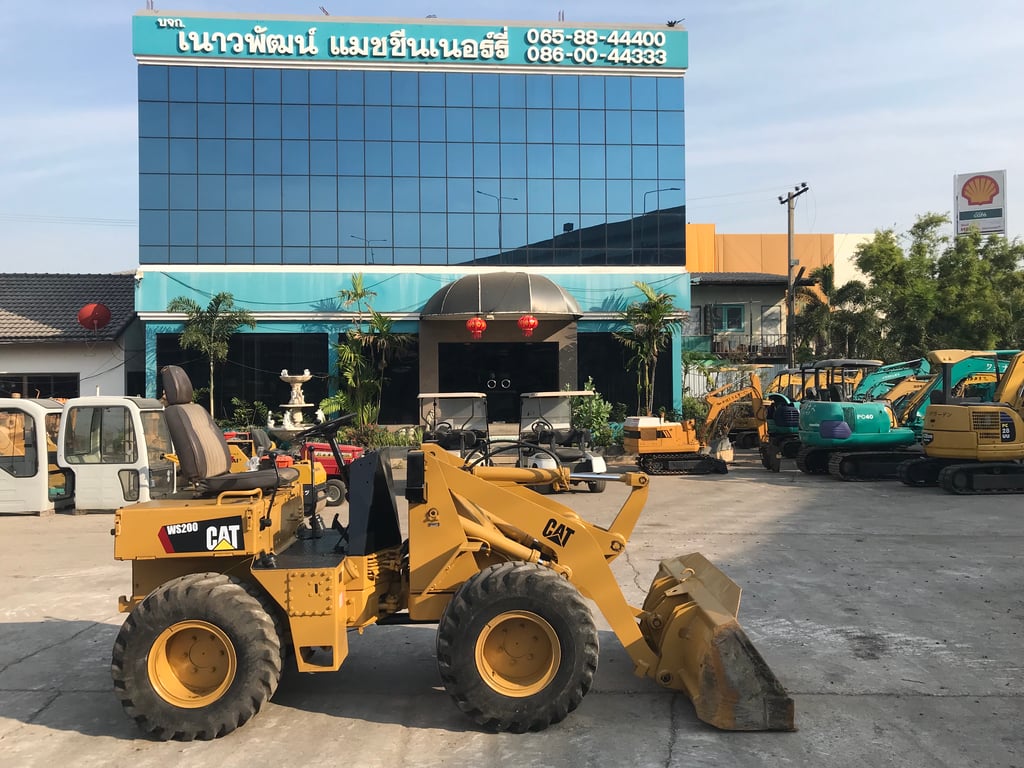 รถตัก CAT WS200 ใช้งานมาน้อย สอบถามที่คุณครีม 0658844400