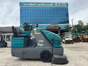 รถกวาดถนน KOMATSU S20 มาใหม่พร้อมใช้งาน สอบถามที่คุณครีม 0658844400
