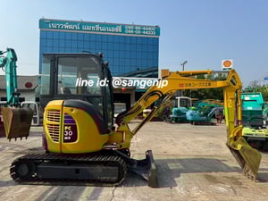 รถขุด KOMATSU PC30MR-3 เก๋งสวยพร้อมใช้ สอบถามที่คุณครีม 0658844400