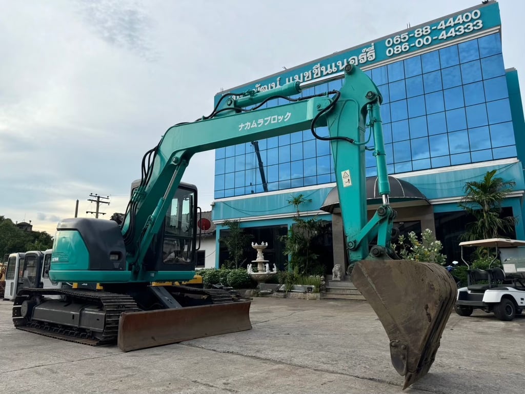 รถขุด KOBELCO SK75SR ใช้งานมาน้อย สอบถามที่คุณครีม 0658844400