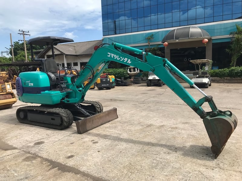 รถขุด KOMATSU PC27R-8 ใช้งานมาน้อย สอบถามที่คุณครีม 0658844400