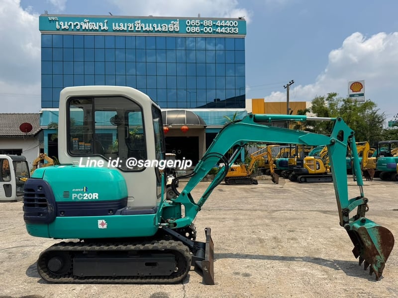รถขุด KOMATSU PC20R-8 พร้อมเก๋ง ใช้งานมาน้อย สอบถามที่คุณครีม 0658844400