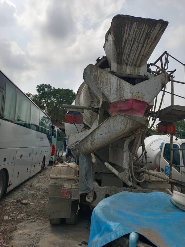 ขายรถโม่ปูน 10 ล้อ HIHO พัรอมใช้งาน