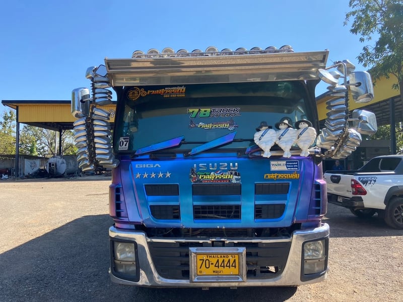 ISUZU GIGA360 360แรงม้า รถบรรทุก 10ล้อ พ่วงแม่ลูก ปี 65