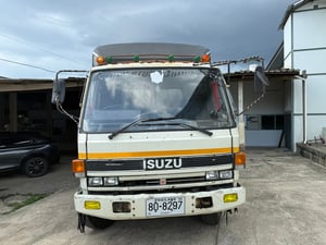ISUZU FSR11 145แรงม้า รถบรรทุก 6ล้อ กระบะคอกสูง ปี1994 เลขไมล์มากกว่า 800,000 กม.