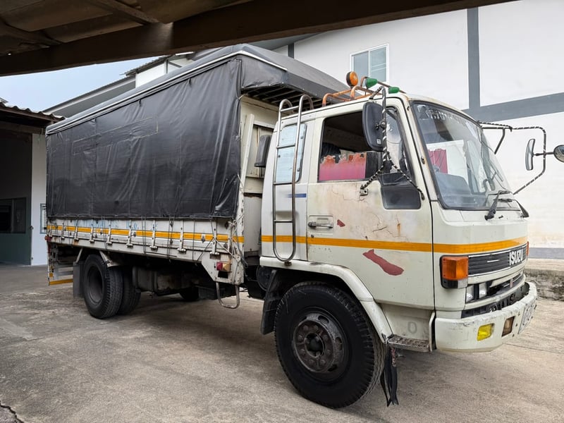 ISUZU FSR11 145แรงม้า รถบรรทุก 6ล้อ กระบะคอกสูง ปี1994 เลขไมล์มากกว่า 800,000 กม.