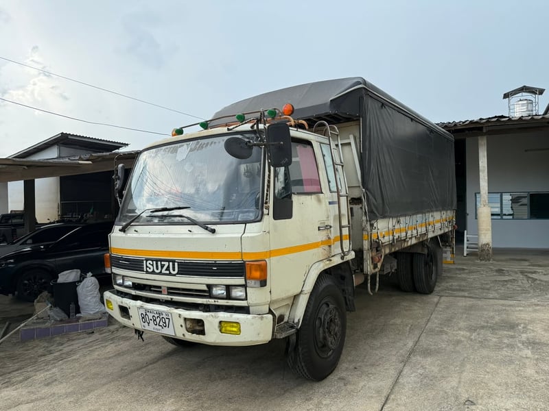 ISUZU FSR11 145แรงม้า รถบรรทุก 6ล้อ กระบะคอกสูง ปี1994 เลขไมล์มากกว่า 800,000 กม.