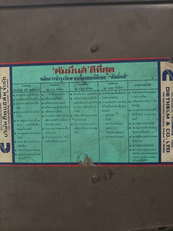 เครื่องปั่นไฟมือสอง 825Kva