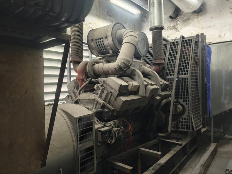 เครื่องปั่นไฟมือสอง 825Kva