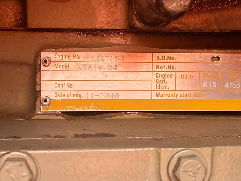 เครื่องปันไฟมือสอง 500 Kva