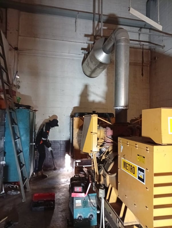 เครื่องปั่นไฟมือสอง ขนาด 550 Kva เครื่องปั่นไฟมือสอง ขนาด 550 Kva