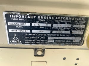 เครื่องปั่นไฟมือสอง ขนาด 56 Kva