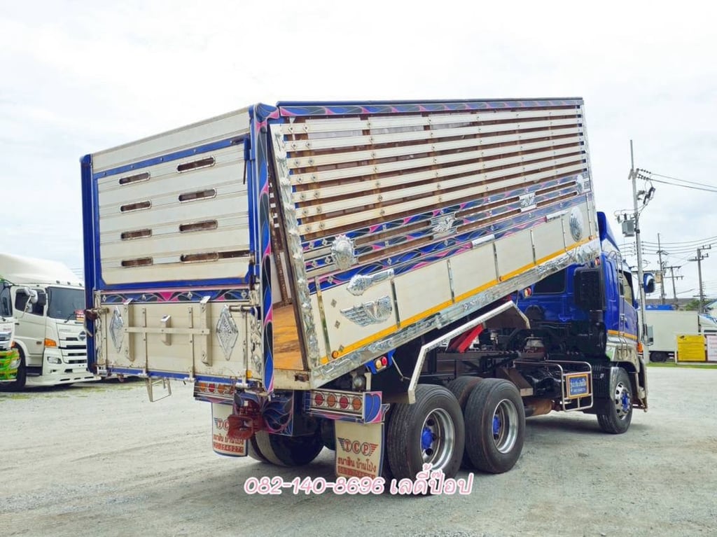 สิบล้อดั้มพ์เกษตร HINO VICTOR 500 FM1A 344แรง ปี 2566 (2108)