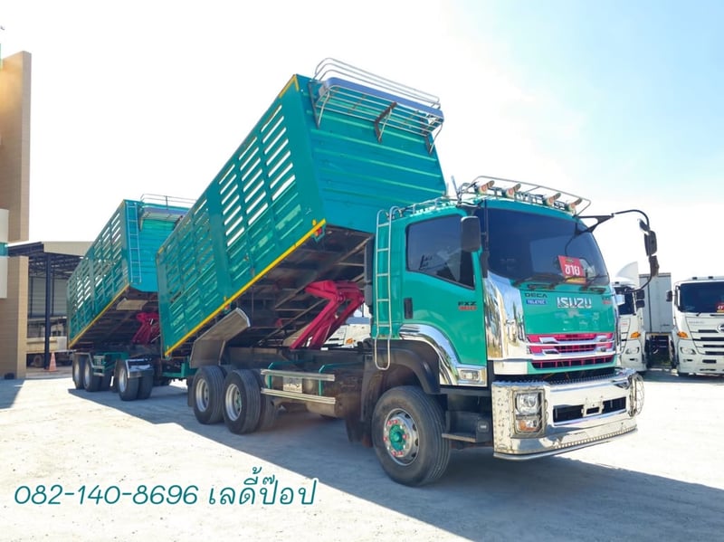 สิบล้อดั้มพ์คอกเกษตร ISUZU FXZ 360 แรง ปี 2566 (4795,4796)