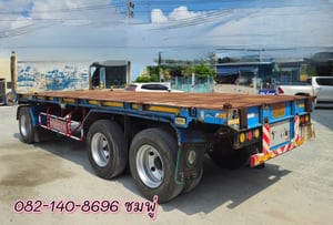 หางพ่วงพื้นเรียบ สามเพลา อู่ ซุ่นชัย ปี 2559 (2767)