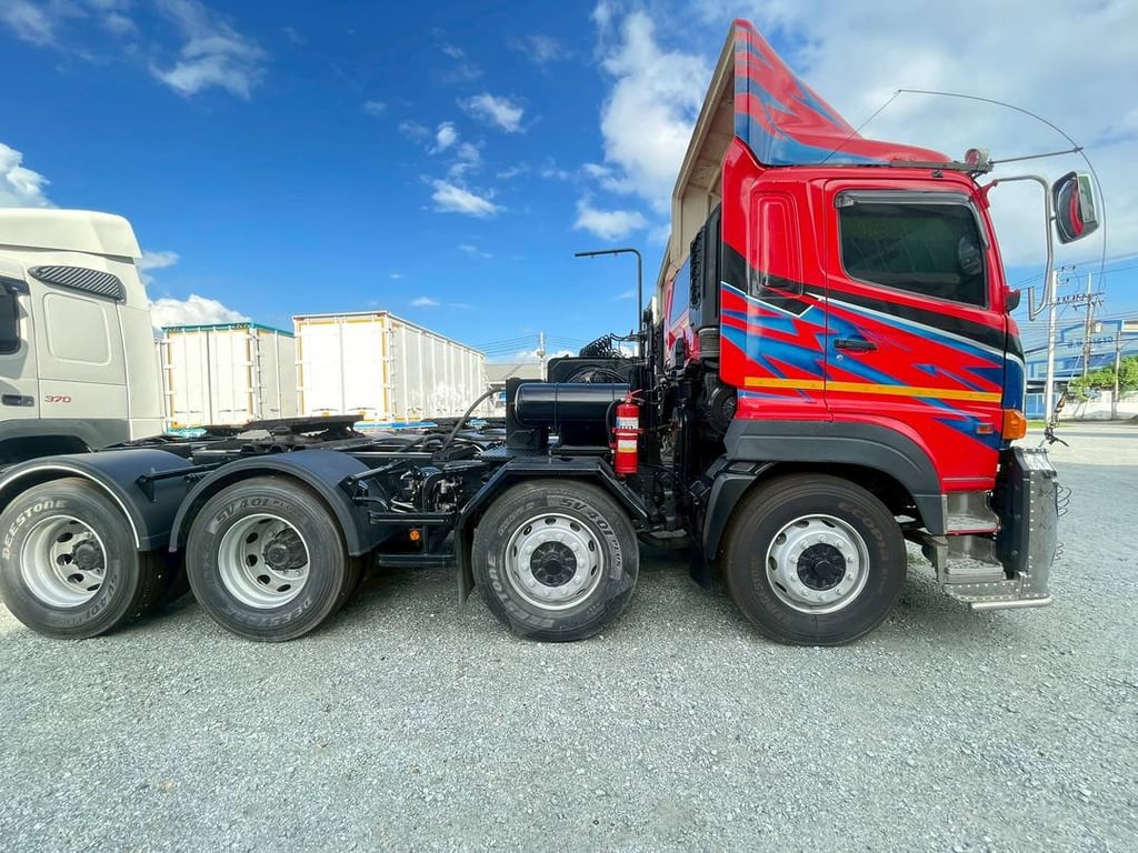 สิบสองล้อหัวลาก HINO FM1A 344 แรง ปี 2566 (1246) 