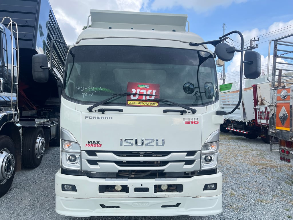 หกล้อดั้มพ์ ISUZU FRR 210แรง ปี 66 (5273) หกล้อดั้มพ์ ISUZU FRR 210แรง ปี 66 (5273)