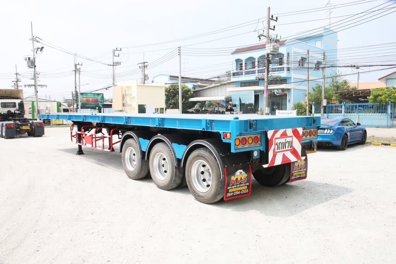 หางพื้นเรียบ สามเพลา อู่ สหะกิจ ปี 2561 (5341)