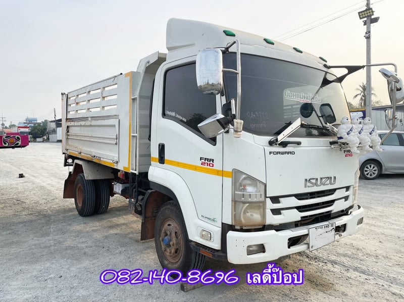 🔥💥 โปรลดกระหน่ำต่ำกว่าทุน หกล้อดั้มพ์ 💥🔥 หกล้อดั้มพ์ ISUZU FRR  210แรง ปี 64 (3862)