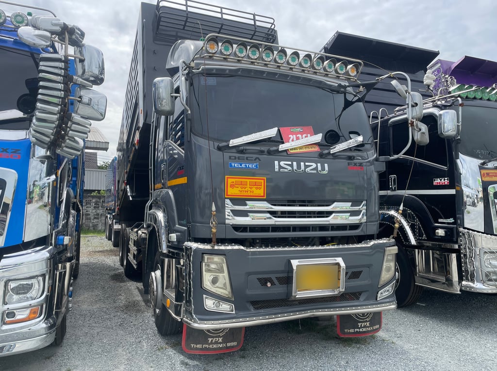 สิบล้อดั้มพ์ ISUZU FXZ 360 แรง ปี 2566 (7740)