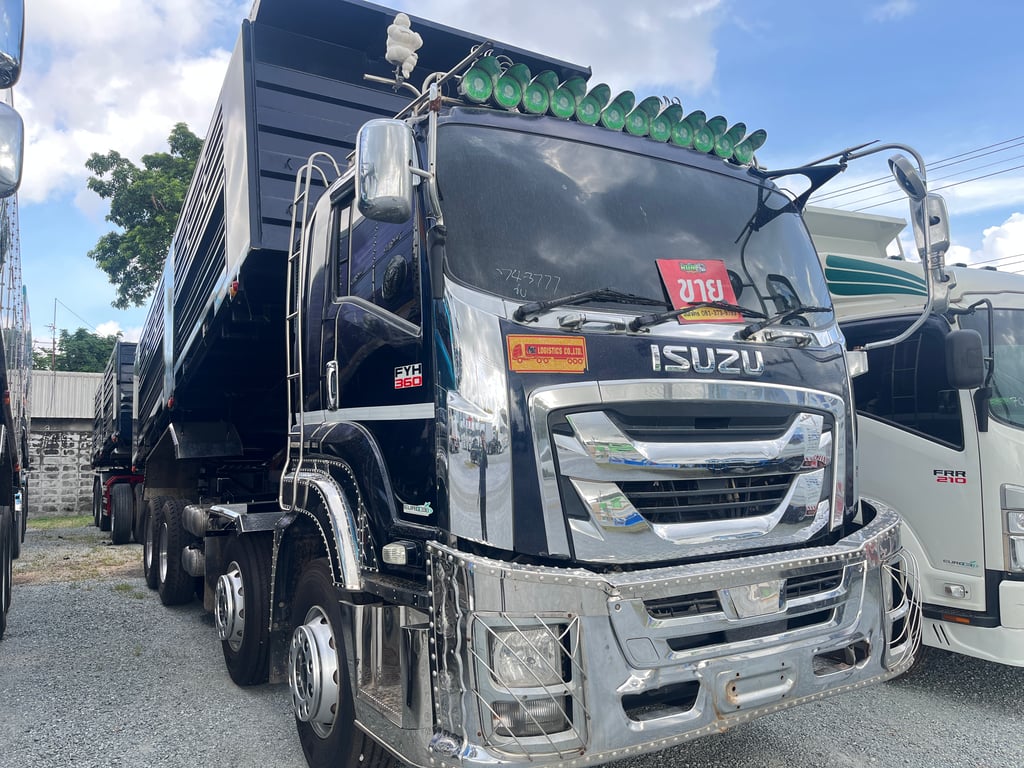 ISUZU FYH 360แรงม้า รถบรรทุก 12ล้อ พ่วงแม่ลูก ปี2022 (3777,3778) ISUZU FYH 360แรงม้า รถบรรทุก 12ล้อ พ่วงแม่ลูก ปี2022 (3777,3778)