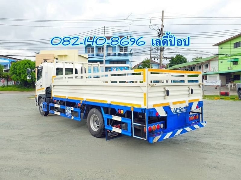 หกล้อกระบะคาร์โก้ มีช่องติดเครน  HINO FC8J 175แรง ปี 67 (3859)