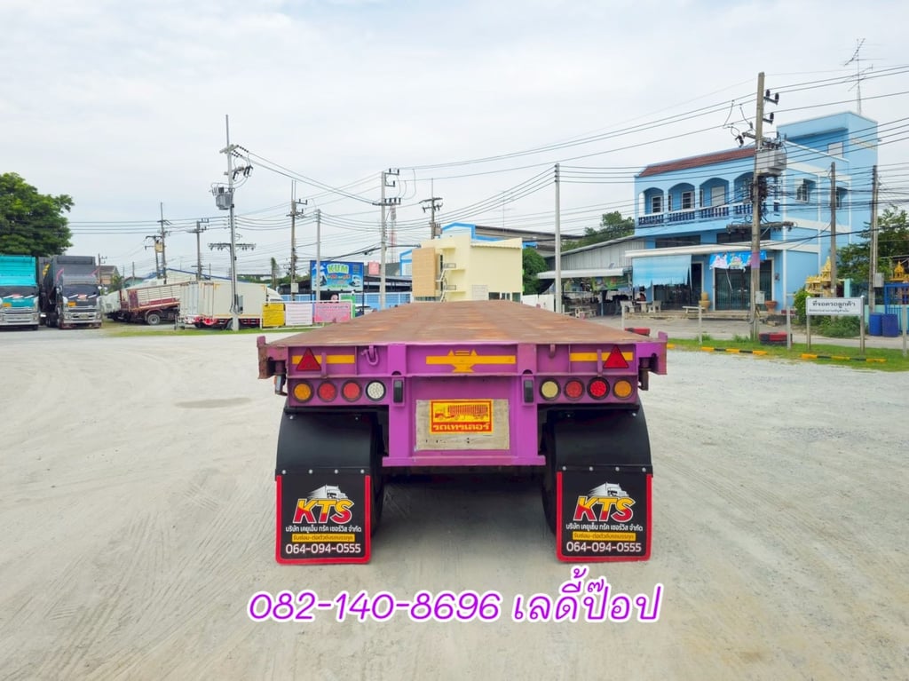 หางพื้นเรียบ สามเพลา อู่ Panusmawim ปี 55 (7198)