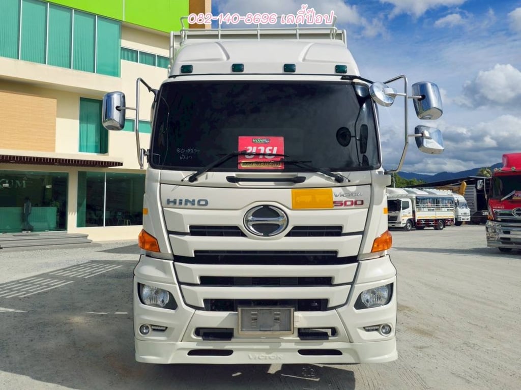 สิบล้อดั้มพ์พ่วงเกษตร HINO VICTOR 500 FM1A 344แรง ปี 2566 (7371,9338) สิบล้อดั้มพ์พ่วงเกษตร HINO VICTOR 500 FM1A 344แรง ปี 2566 (7371,9338)