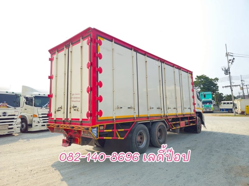 หกล้อตู้สิบบาน HINO FL1A 344แรง ปี 62 (5920)