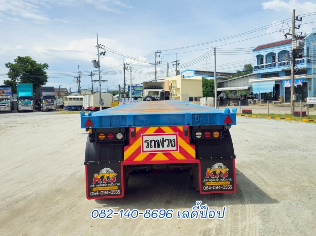 หางพื้นเรียบ สามเพลา อู่WAFA ปี 65 (8655)