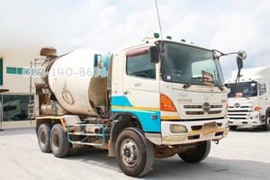 สิบล้อโม่ปูน HINO FM1A  330 แรง ปี 55 (0741)