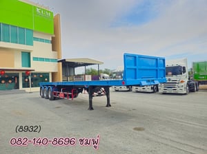 หางพื้นเรียบ สามเพลา  อู่ ST ปี 2558 (8932)