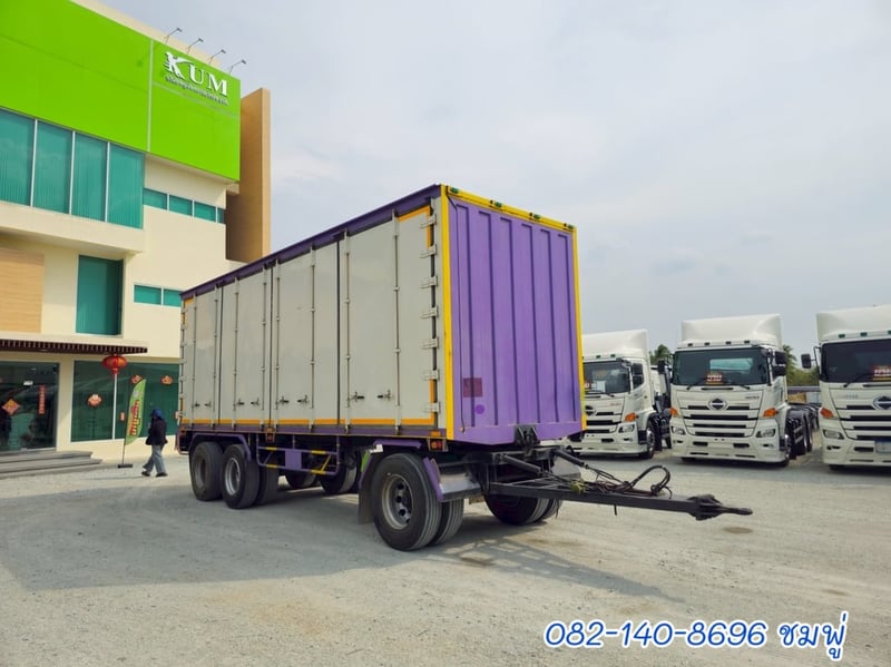 หางตู้สิบบาน สามเพลา อู่เซฟดีล ปี 63 (4972)