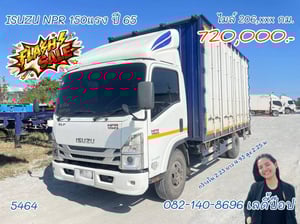หกล้อตู้สิบบาน ISUZU NPR 150แรง ปี 2565 (5464)
