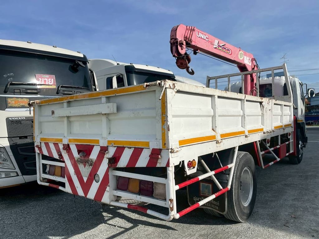 หกล้อเครน ISUZU FTR 240แรง ปี 2557 (0947) หกล้อเครน ISUZU FTR 240แรง ปี 2557 (0947)