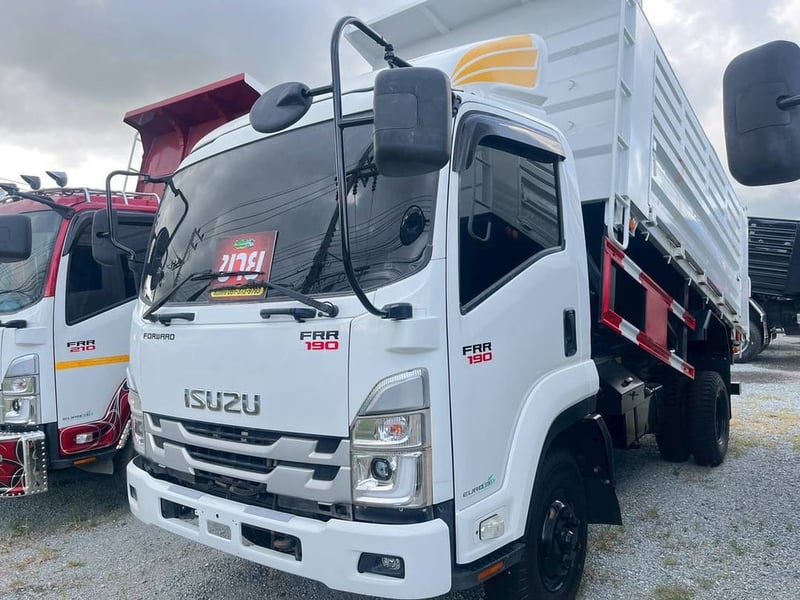 หกล้อดั้มพ์ ISUZU FRR 190แรง  ปี 2565 (0522)